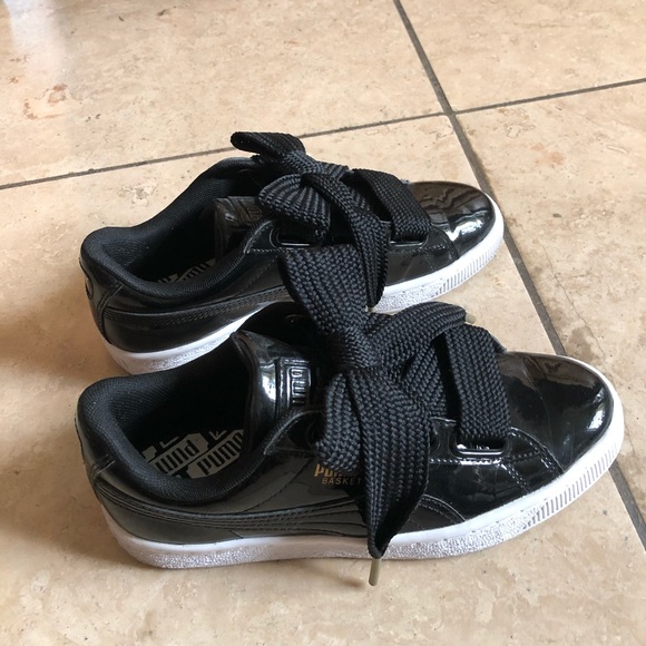 Puma Basket gloss black - Picture 2 of 3